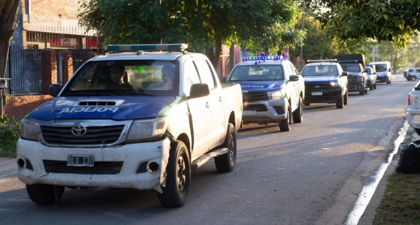 Seguridad: realizan un operativo de saturaci&oacute;n en cuatro barrios de la ciudad
