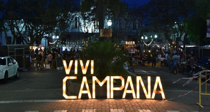 Cientos de vecinos disfrutaron de una nueva edici&oacute;n de &ldquo;Viv&iacute; Campana&rdquo;