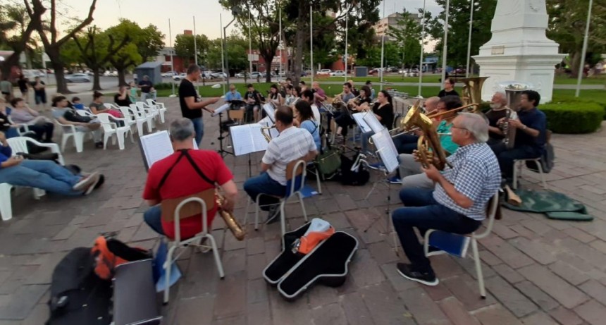 Volvieron los ensayos abiertos de la Banda Municipal