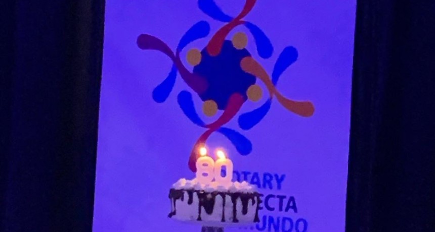 Rotary Club Campana realiz&oacute; su tradicional Cena Pro Becas y festejo su 80&ordm; Aniversario