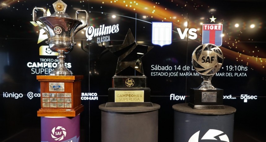 Fue presentado el Trofeo de Campeones