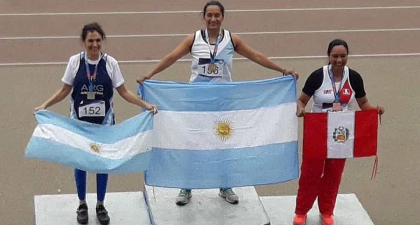 Carolina Vera logr&oacute; 5 medallas en el Campeonato Iberoamericano M&aacute;ster