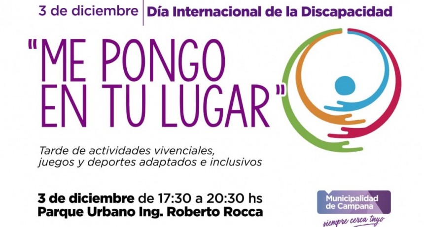 Anuncian actividades por el D&iacute;a Internacional de las Personas con Discapacidad