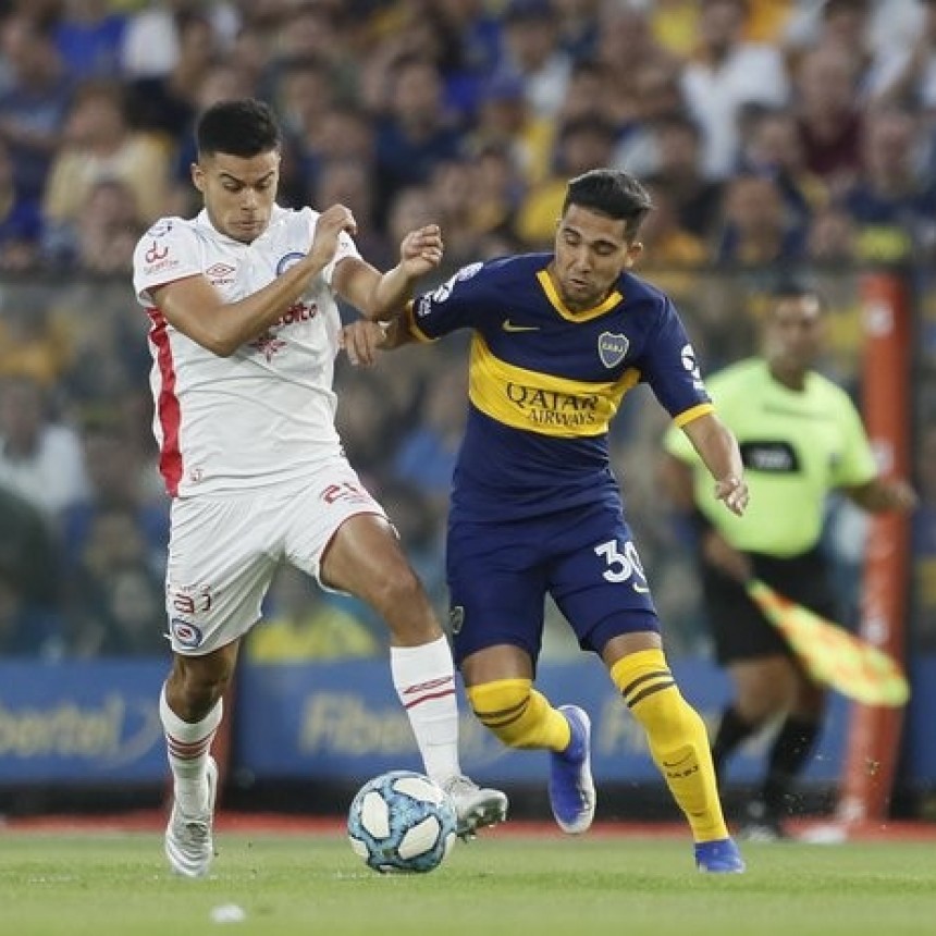 Boca Juniors y Argentinos Juniors empataron 1 a 1