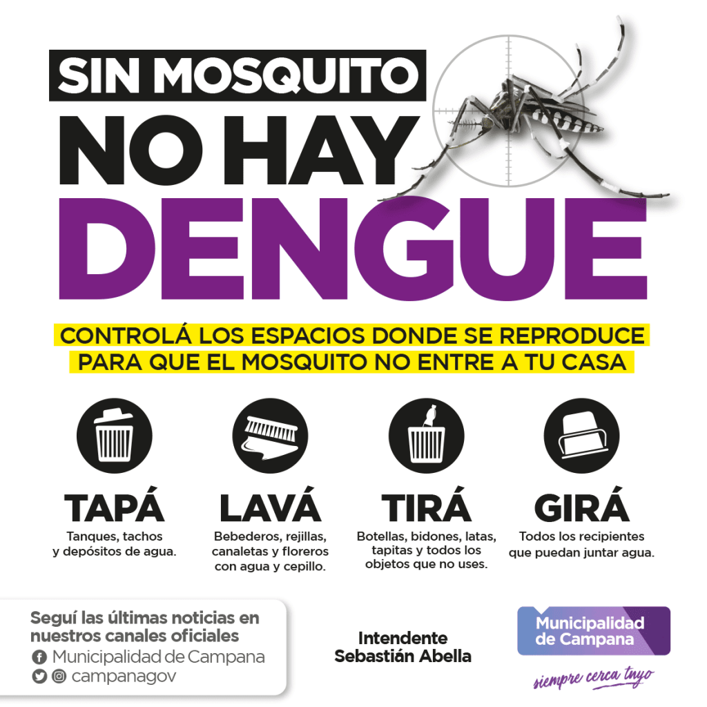 La Secretaría de Salud lanza una nueva campaña de prevención contra el dengue 