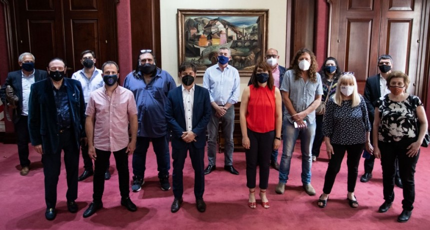 El Gobierno de la Provincia recibió a los gremios estatales