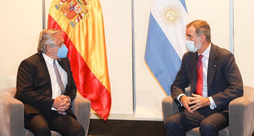 El Presidente mantuvo una audiencia con el Rey de España, Felipe VI