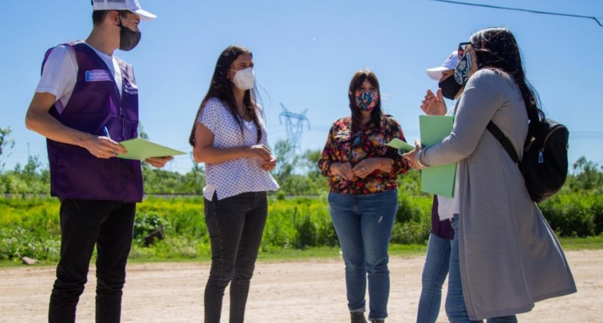 Elisa Abella encabezó el primer operativo de “Detectar Educación”