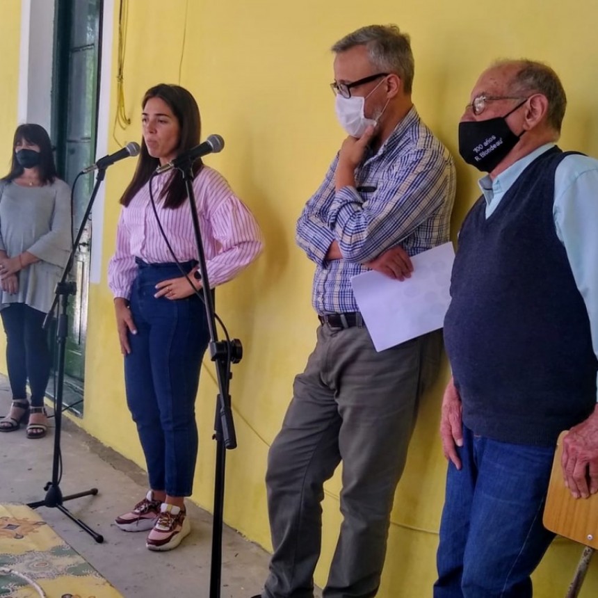 La Ministra de Gobierno bonaerense acompañó  el acto por los 100 años del recreo Blondeau
