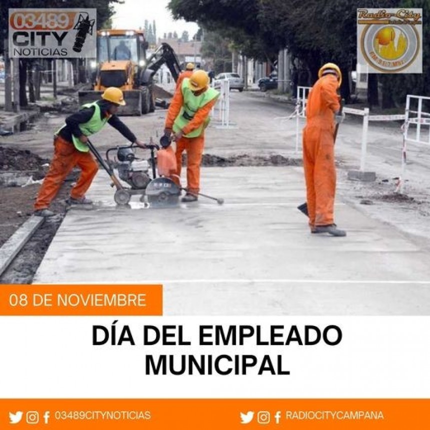 8 de noviembre DIA DEL TRABAJADOR MUNICIPAL