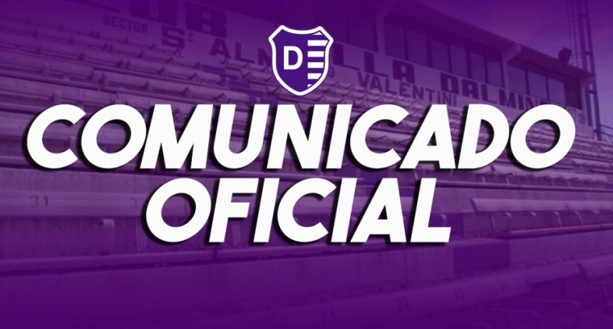 EL PLANTEL DE VILLA DALMINE  NO ENTRENO POR POSIBLE CASO SOSPECHOSO DE COVID-19