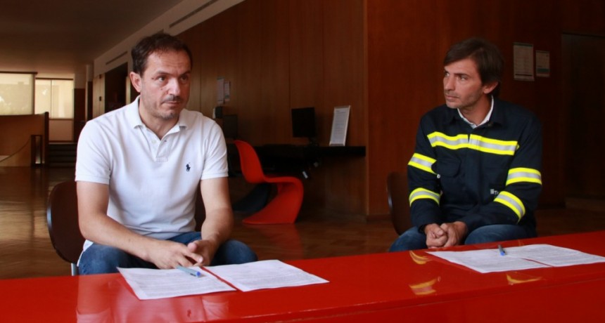 Abella agradeció el préstamo del Hotel Siderca, que por 7 meses funcionó como centro de aislamiento