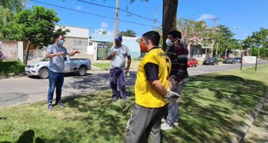 Continúan los operativos de mantenimiento integral en distintos puntos de la ciudad 