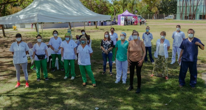 Con una amplia convocatoria, se realizó la Campaña por el Día Mundial de Diabetes