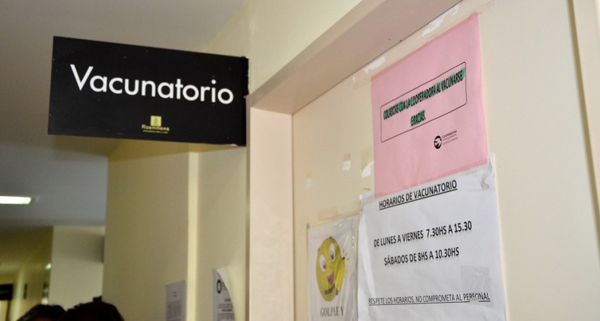 Los CAPS y el vacunatorio del hospital permanecerán cerrados este sábado
