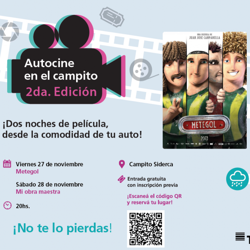 El Autocine de Tenaris y Fundación PROA regresa con dos grandes películas argentinas