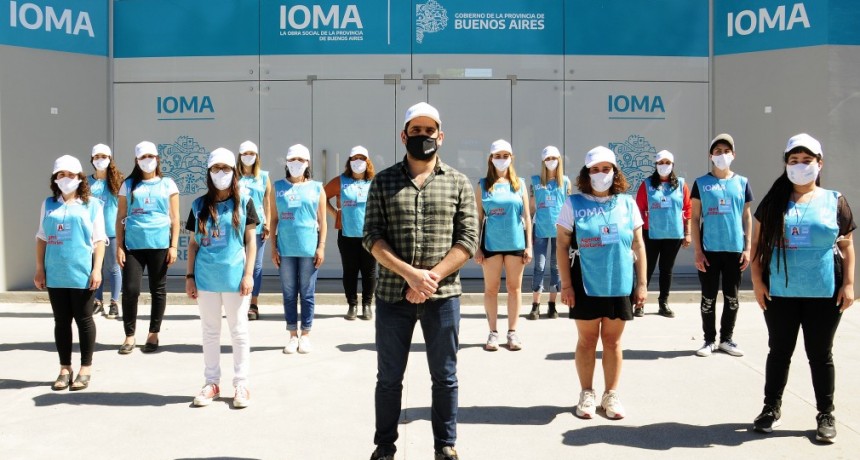 IOMA lanzó el Programa Agentes Sanitarios