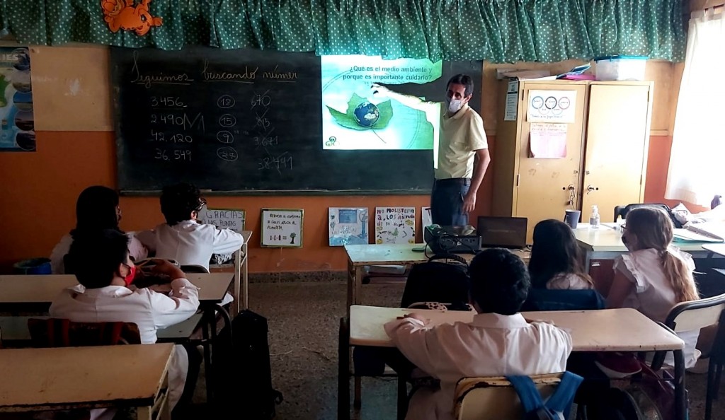 El CICACZ continúa recorriendo las escuelas con su programa de Educación Ambiental