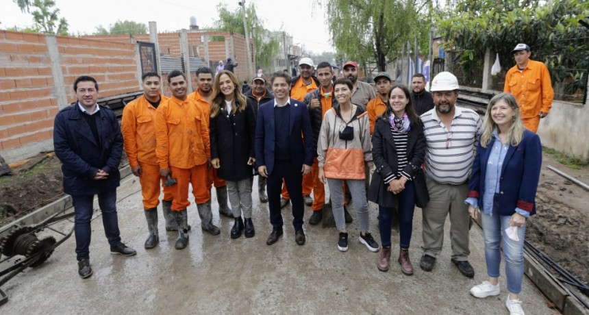 QUILMES  Avanzan las obras de integración urbana en San Francisco Solano 