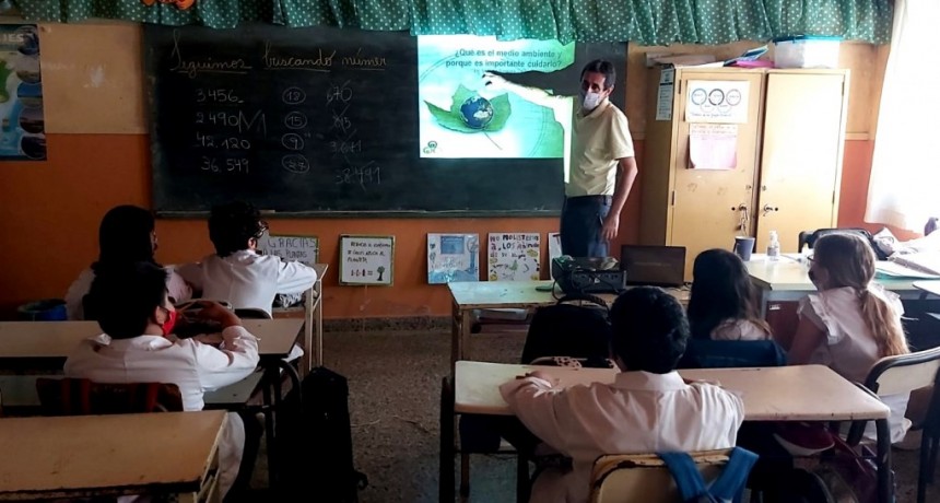 El CICACZ continúa recorriendo las escuelas con su programa de Educación Ambiental