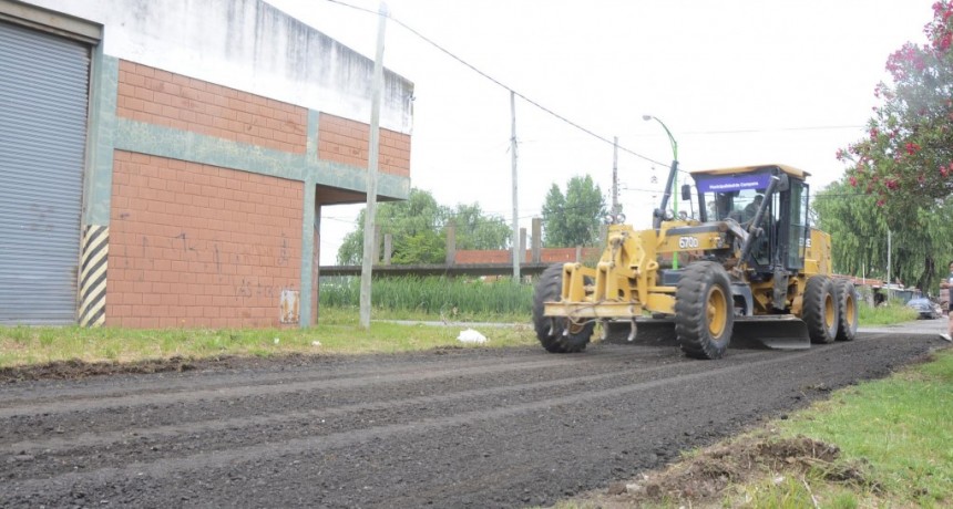 El Municipio colocó RAP en calles del barrio Las Acacias 