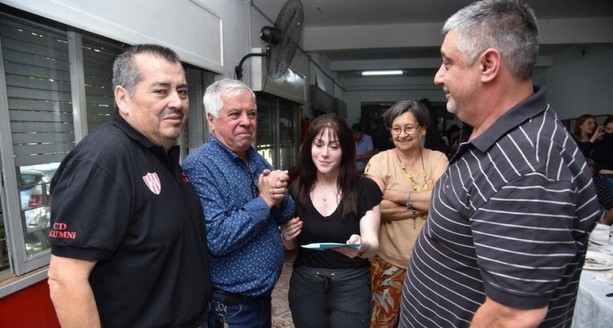 LOS DIPUTADOS ALONSO Y ORTEGA PRESENTES EN EL 79 ANIVERSARIO DEL CLUB ALUMNI