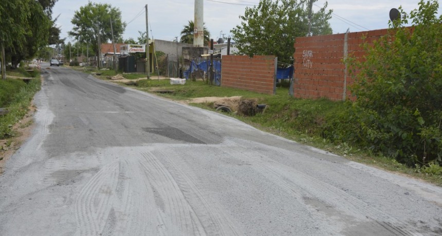 Ante reiterados hurtos de escoria y RAP, se dificultan trabajos de mejora de calles