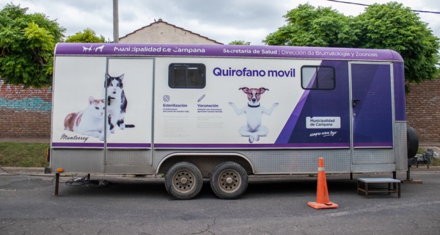 El quirófano móvil visitará el barrio La Josefa