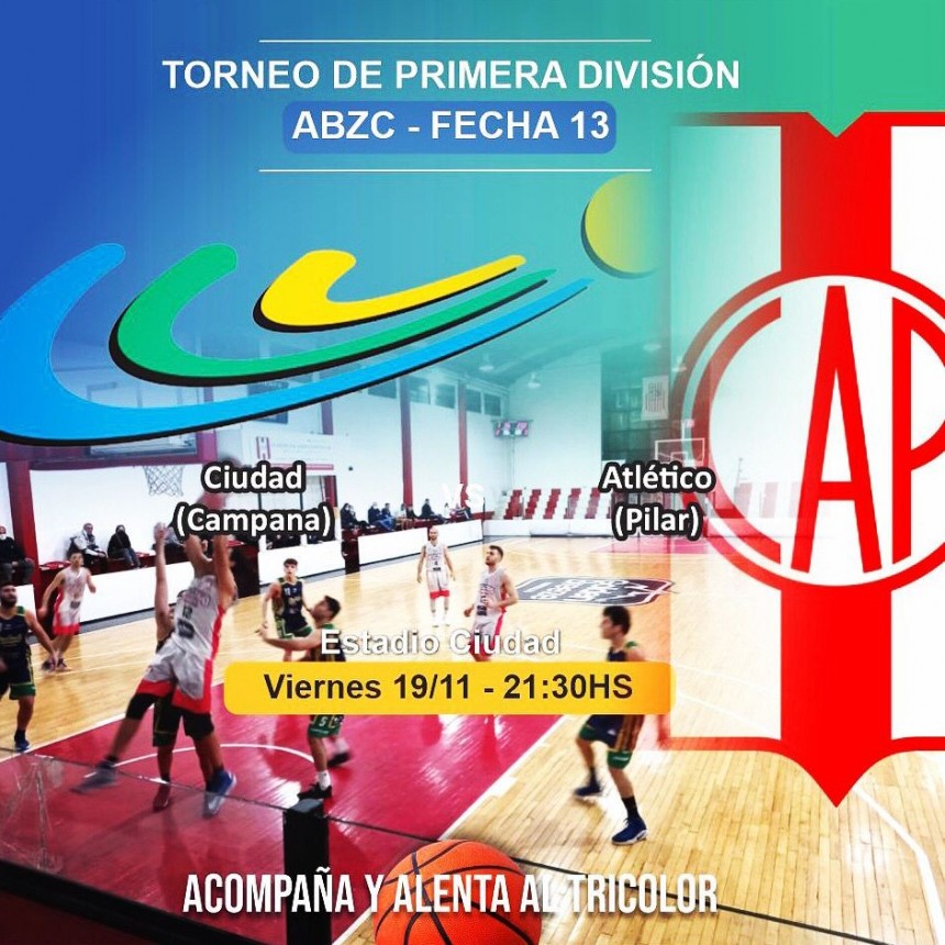 Ciudad de Campana juega esta noche con Atlético Pilar