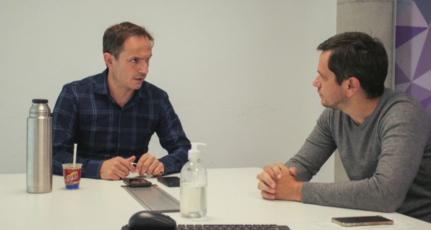 Abella se reunió con Marcelo Matzkin, el ganador de las elecciones legislativas en Zárate