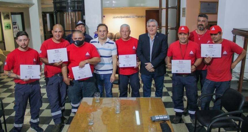 En Día de la Defensa Civil, el Intendente destacó la labor de los brigadistas campanenses