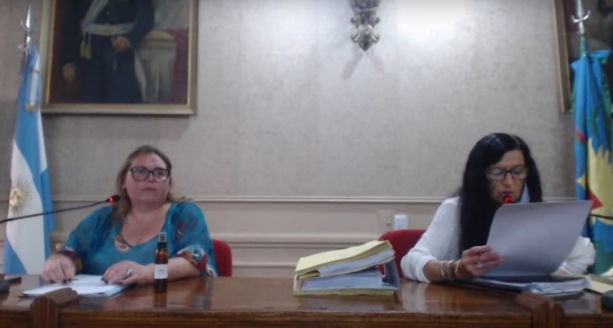 Se realizó la sesión ordinaria del Honorable Concejo Deliberante