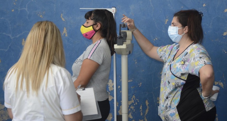 Jóvenes del programa “Envión” se realizaron controles de salud 