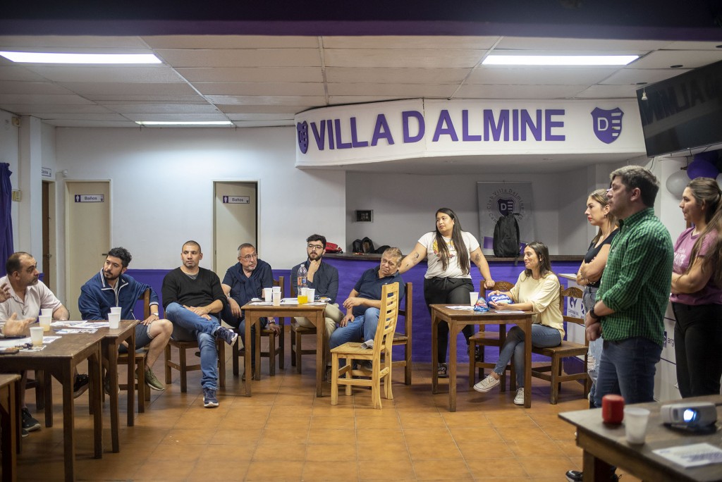 El Municipio realizó un encuentro reflexivo sobre género con el Club Villa Dálmine