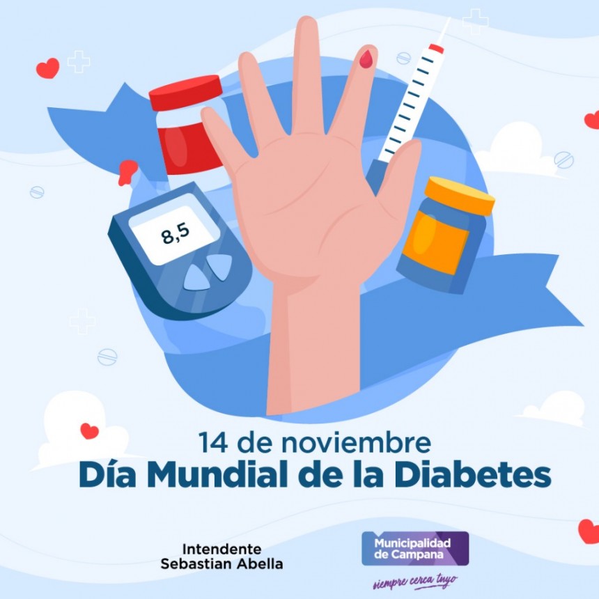 Por mal tiempo, se reprogramó la Jornada de Concientización por el Día de la Diabetes para el miércoles