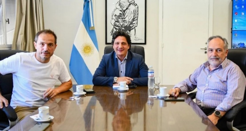Abella mantuvo un encuentro de trabajo con el Presidente de Trenes Argentinos