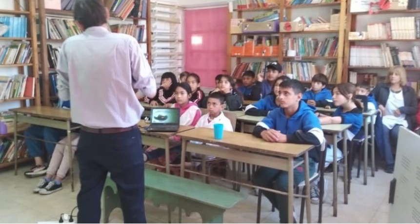 El Programa de Educación Ambiental del CICACZ nuevamente llegó a la isla