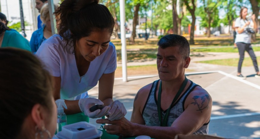 Diabetes: mañana la Secretaría de Salud realizará controles gratuitos en la Plaza Italia