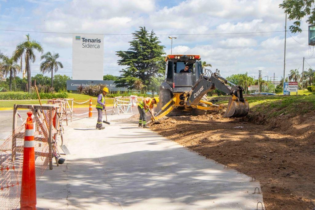 Continúa la puesta en valor de los accesos a la ciudad