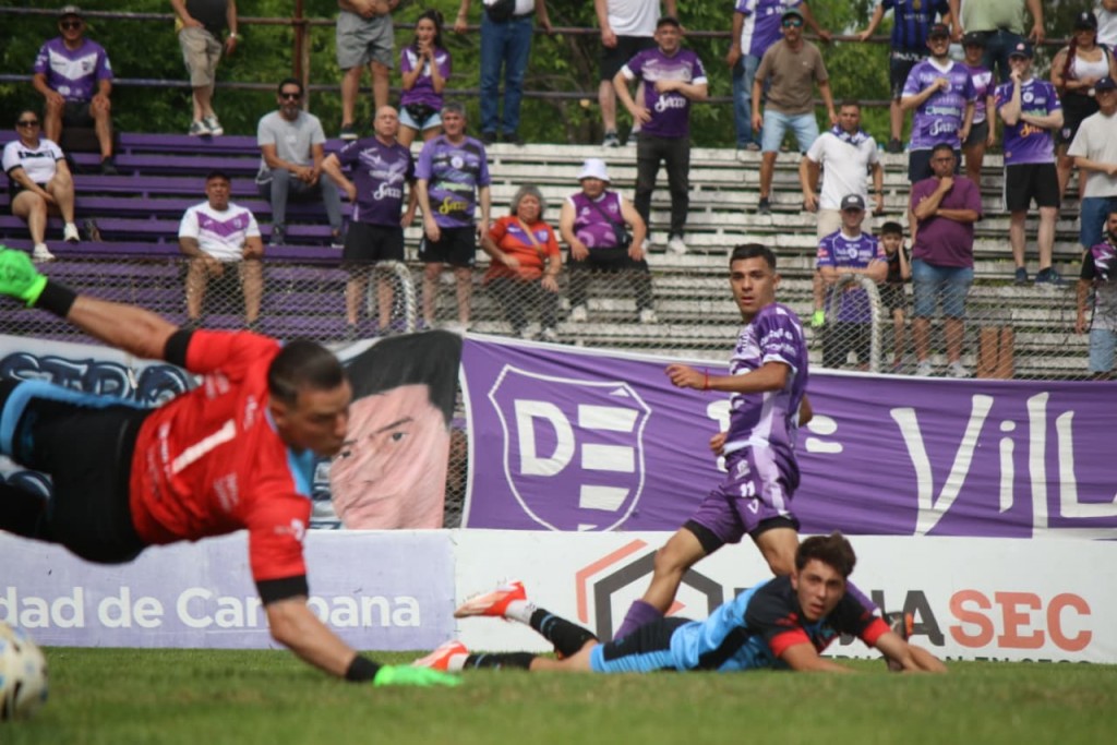 Villa Dálmine volvió a ganar como local