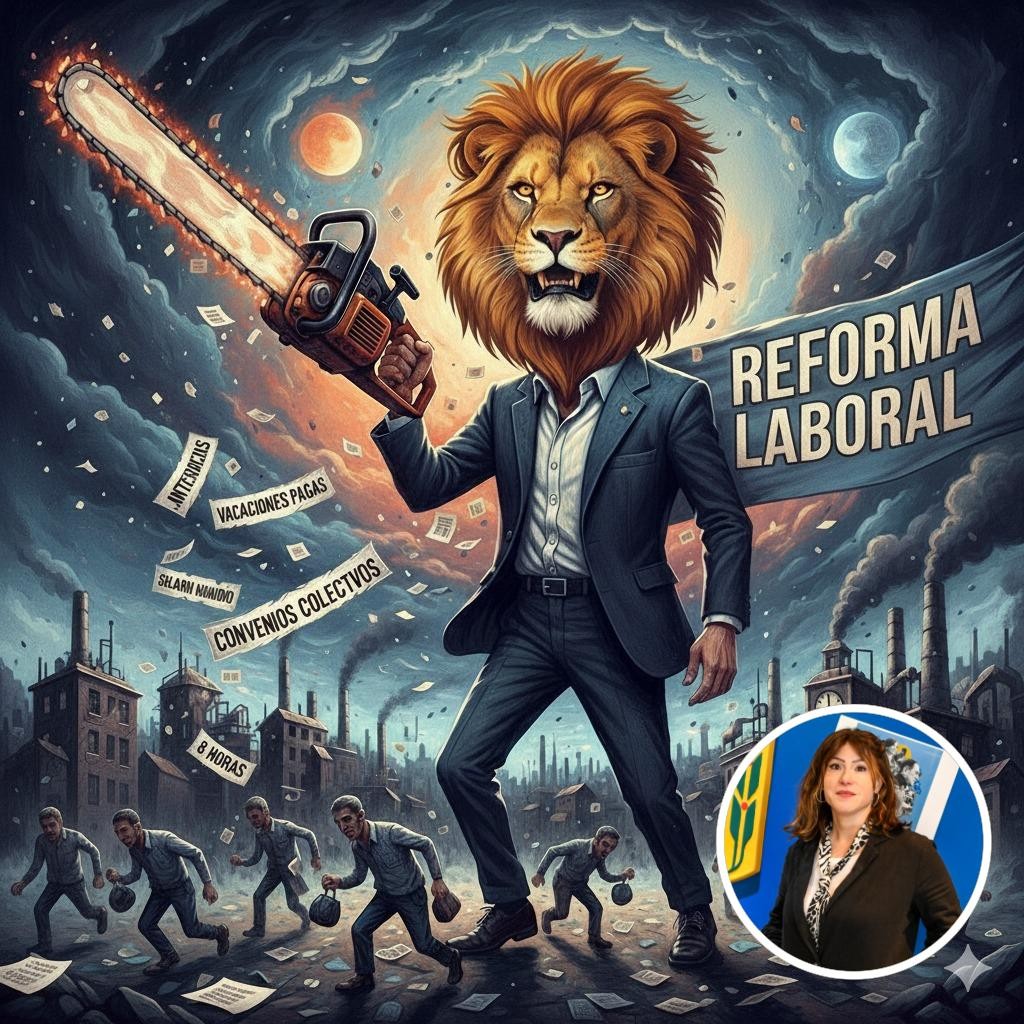 Soledad Alonso: “La reforma laboral no viene a crear empleo, viene a romper el contrato social”