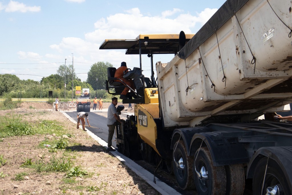 Barrio 9 de Julio: ahora el Municipio asfalta la calle O´Higgins