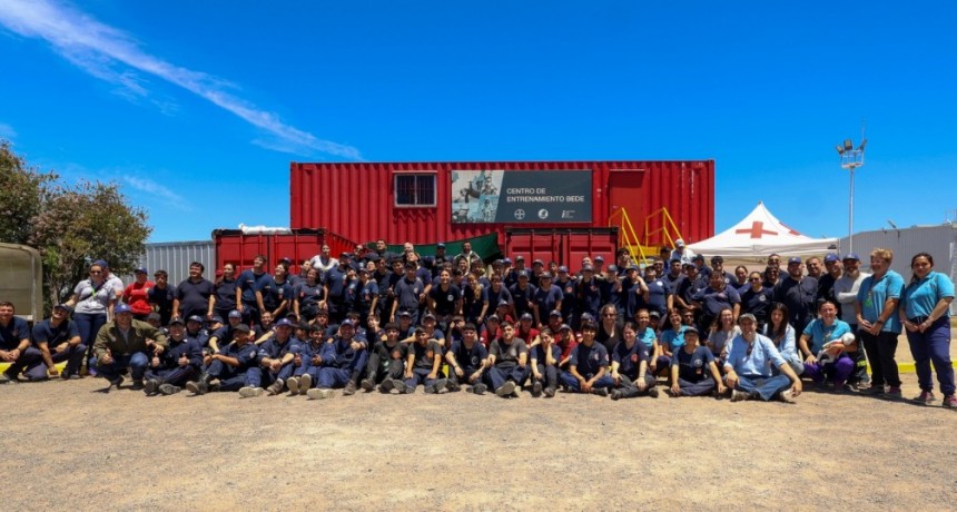 Bayer Zárate entrenó a futuros bomberos en el 17° Encuentro de Cadetes de la Zona Norte de Buenos Aires