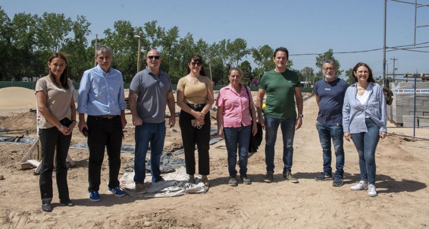 “El Microestadio Municipal de Campana es otra obra histórica de la gestión Abella”