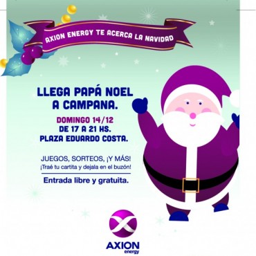 AXION energy invita a celebrar la Navidad en familia 