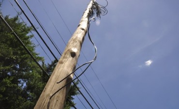 Iluminaci&oacute;n de Ruta N&deg; 4: El Municipio denunci&oacute; el robo de m&aacute;s de 600 metros de cables ya instalados