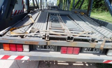 Tr&aacute;nsito y Transporte Municipal realiz&oacute; Actas de Infracci&oacute;n a camiones de gran porte en la Ruta N&deg; 4