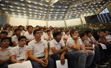 Los alumnos de la Escuela T&eacute;cnica Roberto Rocca expusieron los trabajos hechos en el a&ntilde;o