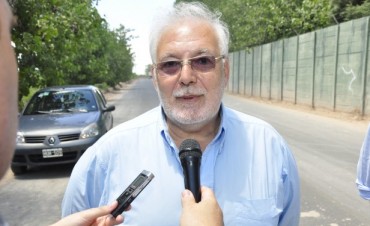 Se concret&oacute; la pavimentaci&oacute;n del Camino de Acceso a Puertos lindero a la calle Viola en Barrio La Argentina 
