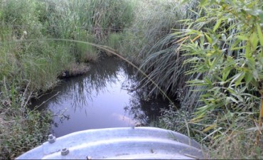 Vecinos de Otamendi le pidieron a Cazador ayuda para solucionar el tema de las inundaciones